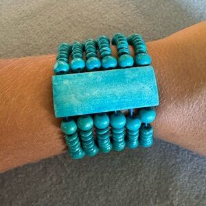 Turquoise Beaded Bracelet